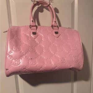 Pink Embossed Hello Kitty Women's Handbag